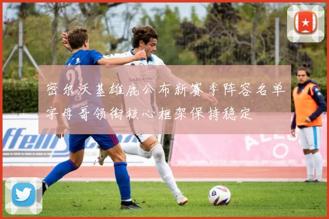 密尔沃基雄鹿公布新赛季阵容名单字母哥领衔核心框架保持稳定