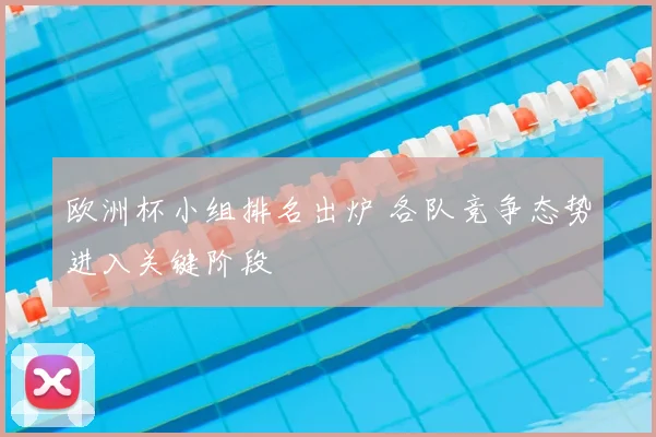 欧洲杯小组排名出炉 各队竞争态势进入关键阶段